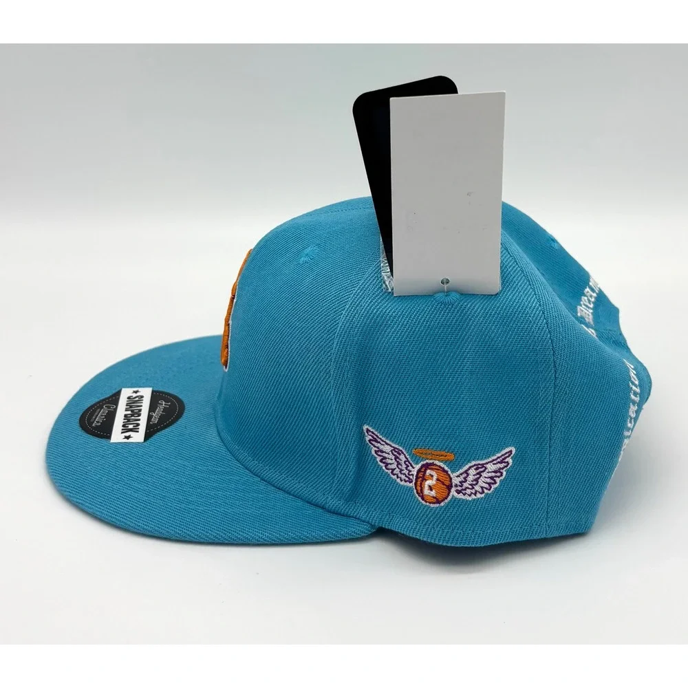 Headgear Classics LA KB24 Youth Snapback Hat Light Blue
